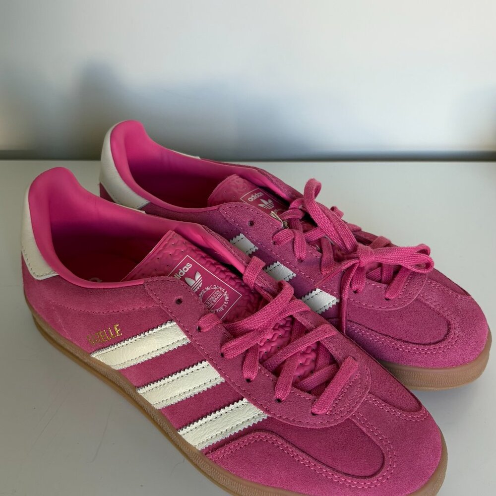 adidas Gazelle Pink & White